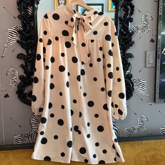 NWOT Adorable SHEIN polka dot dress! - Picture 2 of 2